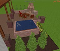 3D Fiberglass Pool Designs