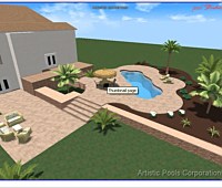 3D Fiberglass Pool Designs