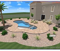 3D Fiberglass Pool Designs